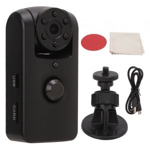 Camera de securite 1080p, vision nocturne, detection de mouvement, detection de mouvement, avec 6 lumieres infrarouges - Neuf