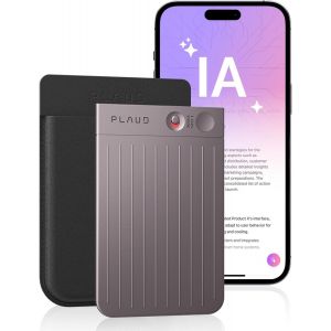Note Enregistreur Vocal Ia Avec Étui Dictaphone Enregistreur Vocal Numérique Contrôle Par App Transcription Et Résumé Ia Prise En Charge De 112 Langues Conçu Pour Conférences Réunions Appels - Neuf