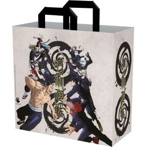 KAL-Jujutsu Kaisen Sac Cabas 40 X 45 X 20 Cm - Matière Recyclée - Beige - Neuf