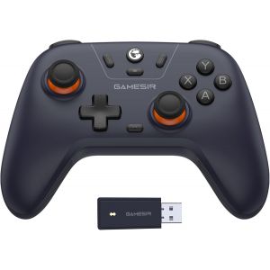 Manette Sans Fil Nova Lite, Connectivité Tri-Mode, Manette De Jeu Pc Pour Windows Pc/Switch/Stem/Ios/Android, Avec Déclencheur À Effet Hall, Dualvibration, Turbo, Motion (Violet Foncé) - Neuf