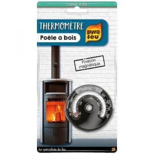 Pyro Feu 2012-12 Thermom&egrave;tre Avec Aimant Pour Contr&ocirc;le De La Performance Des Po&ecirc; - Neuf