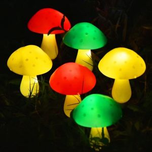 Guirlande Lumineuse Solaire Led En Forme De Champignon Pour La D&eacute;coration De Jardin Ext&eacute;rieur - Neuf