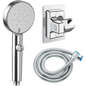La Mode De La Tête De Douche,Douche À Main Ensemble,D'Économie D'Eau De La Tête De Douche Avec Bouton D'Arrêt Haute Pression De Plusieurs De Spray - Neuf