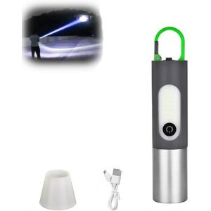 Extensible Lampe De Poche Led - Portable Mini Lampe De Poche Led 1000 Lumens - Puissant Rechargeable Par Usb Led Torche Lampe De Poche Zoom Imperméable De Lampe-Torche Tactique Pour Le Camping En Plein Air - Neuf