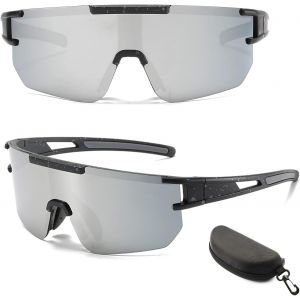 Lunette De Cyclisme, Lunettes De Soleil De Sport Pour Homme Femme, Lunette De Velo Cyclisme Uv-400, Lunette De Vtt, Pour V&eacute;lo, Course, Conduite, P&ecirc;che, Golf, Conduite[Z1458] - Neuf