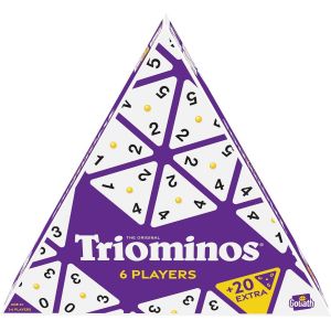 Triominos 6 Joueurs - Jeu De Soci&eacute;t&eacute; Pour Enfants D&egrave;s 6 Ans - Jeu De Dominos Innovant &Agrave; 3 C&ocirc;t&eacute;s - Jeu De Strat&eacute;gie Et De R&eacute;flexion - A Jouer En Famille Ou Entre Amis - 2 &Agrave; 6 Joueurs[Z1227] - Neuf