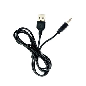 Dda-Câble D'alimentation Usb Vers Fiche Creuse 3,5 Mm 5 V Cc - Câble De Charge De Rechange Pour Brosse À Dents Électrique Foreo Luna - Compatible Avec Pointe De 3,5 Mm X 1,35 Mm - Neuf
