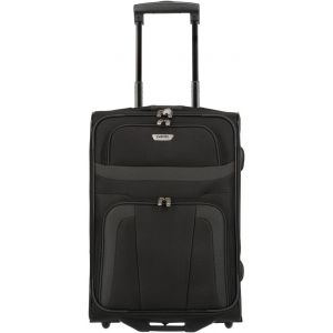 paklite Valise Tissu à Main avec 2 roulettes,Petite Valise Souple à roulettes,Orlando,Trolley Valise Cabine Souple Classique,53 cm,37 litres - Neuf