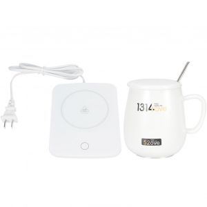 HJLIAN Chauffe-tasse a cafe avec interrupteur tactile, plaque chauffante pour le bureau et la maison, CN 220 V - Neuf