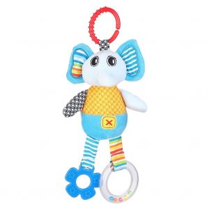 Jouets Musicaux Pour Bebe, Animaux De Dessin Anime, Jouets Suspendus, Berceau, Jouet En Tissu, Poussette, Clochette (Elephant) - Neuf