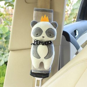 Pièce De Protection De Ceinture De Sécurité Pour Enfant, Housse En Coton, Coussin De Sécurité, Motif Animal, Confortable, Détachable Et Lavable - Neuf