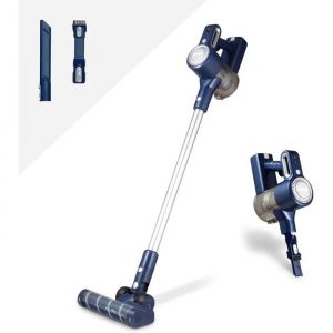 Aspirateur Balai 3-en-1 - TOWER - VL35 - Sans Fil - Filtre HEPA - 22,2 V - Bleu Fonc&eacute; et Argent&eacute; - Neuf