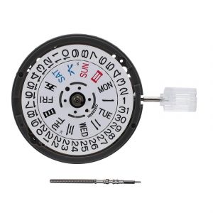 Mouvement Mecanique Automatique Nh36/Nh36a, 24 Rubis, Couronne De Date Blanche A 3 H, Mecanisme De Montre Rep - Neuf
