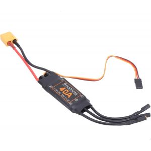 Esc Sans Balais 40A, Sortie Bec 5V 3A Pour Drone Rc Brushless Esc Deans Contr&ocirc;leur De Vitesse 35A Accessoire D'Avions - Neuf