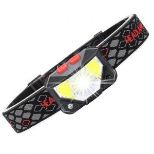 Lampe Frontale Led,1 Pi&egrave;ce Lampe Frontale &Agrave; Capteur De Mouvement Super Lumineux,Lampe Frontale Rechargeable Usb 1000 Lumens 1000mah,Torche &Eacute;tanche,Camping,Randonn&eacute;e,Poisson - Neuf