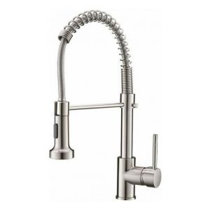 Robinet mitigeur flexible pour &eacute;vier de cuisine en acier inoxydable - Neuf