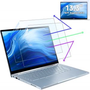 [2 Unit&eacute;s] 13.3 Pouces Anti Lumi&egrave;re Bleue Protection Ecran Pour Ordinateur Portable Aspect 16:9, Protege Ecran Compatible Avec Hp/Dell/Acer/Lenovo/Thinkpad/Asus, Laptop Anti Rayure[COM912868] - Neuf