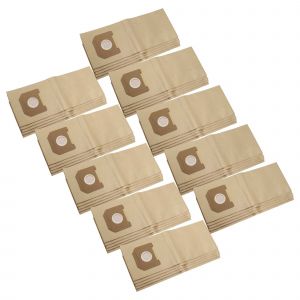 vhbw 50x Sacs compatible avec K&auml;rcher NT 361 Eco Premium, NT 361 Eco MA, NT 361 Eco Te aspirateur - 29cm x 21cm marron - Neuf