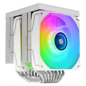 Mars Gaming MCPU-LCDPROW Processeur Refroidisseur d'air 12 cm Blanc - Neuf
