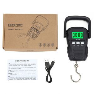 XYONG Balance electrique portable a main, chargement USB, balance electronique a crochet suspendue pour laboratoires d'usine - Neuf