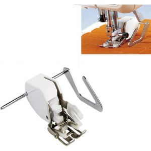 Pied-De-Biche De La Machine À Coudre Pied-De-Biche Double Disque De Surjet Pied-De-Biche Avec Piquage Guide Réglable De Surjet Pied-De-Biche Pour La Chanteuse Brother Janome Toyota - Neuf