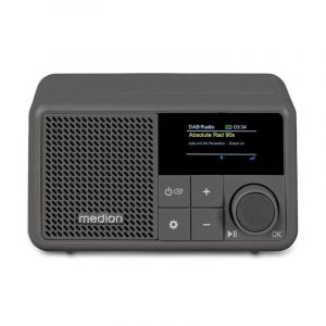 MINI RADIO - MEDION - DAB/FM - MONO 2W RMS - GRIS - Neuf