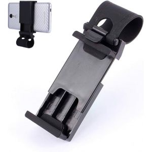 Volant Support De T&eacute;l&eacute;phone Portable, Accroche Telephone Voiture,Porte Portable Voiture,Support De T&eacute;l&eacute;phone Portable Support Universel De T&eacute;l&eacute;phone Portable Moto Scooter Support De T&eacute;l&eacute;phon[Z405] - Neuf