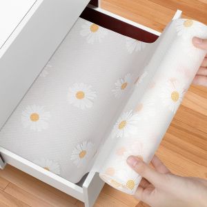 Tapis Fond De Tiroir Antiderapant,Tapis De Tiroir Eva Non-Adhésif,Tapis De Frigo Transparent Étanches Peut Être Coupé En Taille Pour Protection Tiroir Cuisine Placard Etagere - Neuf