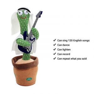 Jouet dansant et parlant, jouet &eacute;lectronique en peluche, batterie, USB, cadeau - Neuf