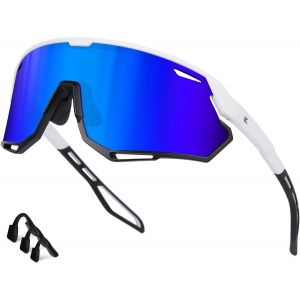 Lunettes De Soleil De Sport Pour Homme Et Femme - Protection Uv - Lunettes De Vélo Pour La Course, Le Vtt, Le Golf, Le Vélo De Route Et Le Cyclisme[Z3163] - Neuf