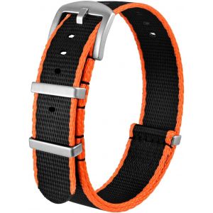 Kal-Bracelet De Montre En Nylon 18mm 20mm 22mm, Militaire Bracelet De Montre De Remplacement Avec Boucle En Acier Inoxydable Pour Hommes Femmes - Neuf