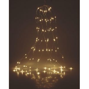 KAL-Lumières Micro Bundle 160 Led Blanc Chaud - 8X20 Led / 2M - Chaîne Lampe À Incandescence - Neuf