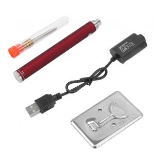 Chargeur sans fil Stylo de soudage Outil de pointe de fer &agrave; souder rechargeable avec interface 510 Rouge - Neuf