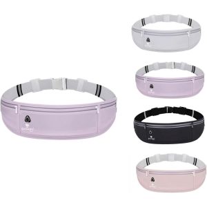 JEXNOVASHOP-Ceinture Running Ceinture de Course Smartphone, Banane de Sport Etanche/Sac Running Belt/Sacoche Pochette Telephone Portable/Etui iphone/Samsung/Huawei/xiaomi/redmi (Violet) - Neuf