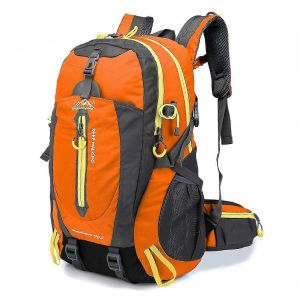Sac à dos de voyage imperméable de 40 litres pour le camping, la randonnée, l'escalade et le trekking (idéal pour hommes et femmes). Convient pour ordinateur portable, pour la journée. - Neuf