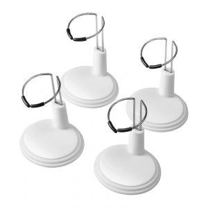 4Pcs poup&eacute;e support poup&eacute;e d'affichage support figurines d'action Stand poup&eacute;e accessoires Cadeau pour b&eacute;b&eacute;s filles - Neuf