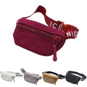 Sac De Poup&eacute;e Multifonctionnel Belle Fermeture &Eacute;clair Dress Up Sac De Poup&eacute;e Mignon Pour Children_White - Neuf