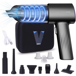 lbgwp60-Aspirateur À Main Sans Fil¿21000Pa Mini Aspirateur À Main Avec Moteur Sans Balai, Aspirateur Avec 2 Niveaux Réglables, 6000Mah Pour La Voiture, La Maison, Le Bureau, La Cuisine, Les Poils D'A - Neuf