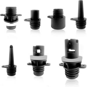 7 Morceaux Adaptateur De Pompe Pour Bateau Pneumatique/Sup Et Kite/Boston,Pour Pompe À Air Conventionnelle Adaptateur De Valve D'air - Neuf
