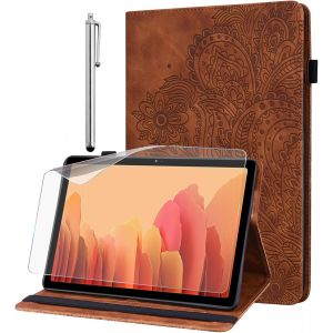 Kal-Coque Tabletet Lenovo Tab M10 Protection Tablette Lenovo 10 Pouces M10 Coque Coque Tablette Lenovo M10 Housse Tablette Lenovo 10 Pouces Protection Tablette 10 Pouces Coque Lenovo Tab M10 (Marron) - Neuf