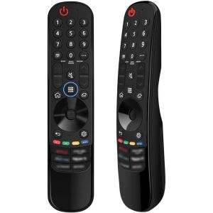 Télécommande Remplacement Pour Lg Remote Mr21Ga, Mr21Gc, Mr21Gn, Mr22Ga, Mr22Gn, Mr23Ga, Mr23Gn, Universelle Magic Telecommande Pour Lg Smart Tv Oled Qned Nanocell 4K, Sans Fonction Vocale Ni Pointeu - Neuf