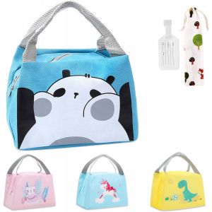 Sac à Lunch isolé pour la Petite Fille, les Enfants la Boîte à Lunch, Mini Sac à Lunch Isolé pour Petite Fille, Sac à Lunch Enfants, les Femmes Multi-Fonction Sac à Lunch avec des Poignées - Neuf