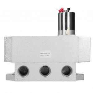 XYONG Electrovanne 2 positions, 5 voies, commande unique, tete ronde, equipement pneumatique G3/4 po K25DH-20 HAC 220 V - Neuf