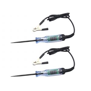 Testeur de tension num&eacute;rique avec affichage LED et pince crocodile - Neuf