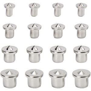Gabarit de centrage pour chevilles d'alignement en bois, 16 pièces, outil de centrage pour chevilles centrales pour le travail du bois, 6 mm, 8 mm, 10 mm, 12 mm (solide) - Neuf