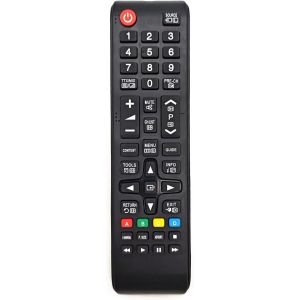 Universelle Remplacement t&iquest;&iquest;l&iquest;&iquest;commande pour Samsung t&iquest;&iquest;l&iquest;&iquest;viseur BN59 AA59 s&iquest;&iquest;ries, pour Samsung Smart TV intelligents solaires Cadre incurv&iquest;&iquest; 3D LCD LED HDTV AA59-00786A AA59-00602A BN59-01175N 01303A - Neuf