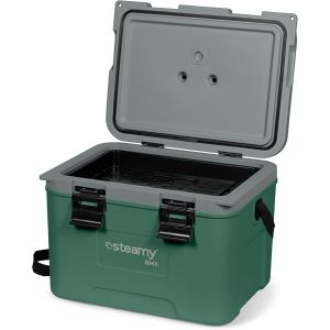 Ulteronixshop-BMX 21 Glaci&egrave;re sp&eacute;cialement con&ccedil;ue pour Le d&eacute;jeuner et Le Chantier avec s&eacute;parateur et Plateau d'insertion, 21 litres, Verte - Neuf