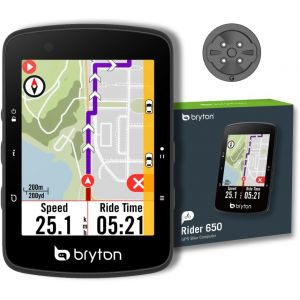 Subzonal-Rider 650/550 Compteur Gps Pour V&eacute;lo, &Eacute;cran Couleur 2,8"", Naviion D&eacute;taill&eacute;e Virage Par Virage, R&eacute;glage Automatique De La Luminosit&eacute;, Compatible Bluetooth Et Ant+ - Neuf