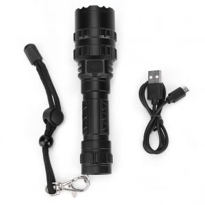 HJLIAN Lampe torche LED d'exterieur etanche en alliage d'aluminium pour camping en plein air et urgences - Neuf