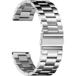 Eryi-Bracelets À Chaîne En Métal À Libération Rapide, Bracelet En Acier Inoxydable Solide 18 Mm 20 Mm 22 Mm - Neuf